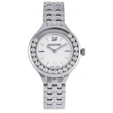 Swarovski Lovely Crystals Mini White Dial Silver Steel Strap Watch for Women - 5242901 Buy Now By Swarovski