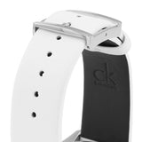 Calvin Klein Masculine Chronograph White Dial White Leather Strap Watch for Men - K2H27101 Buy Now By Calvin Klein