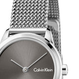 Calvin Klein Minimal Grey Dial Silver Mesh Bracelet Watch for Women - K3M231Y3 Buy Now By Calvin Klein