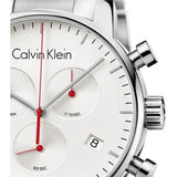 Calvin Klein City Chronograph White Dial Silver Steel Strap Watch for Men - K2G271Z6 Buy Now By Calvin Klein
