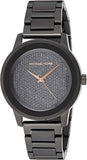 Michael Kors Kinley Silver Dial Black Steel Strap Watch for Women - MK5999 Buy Now By Michael Kors