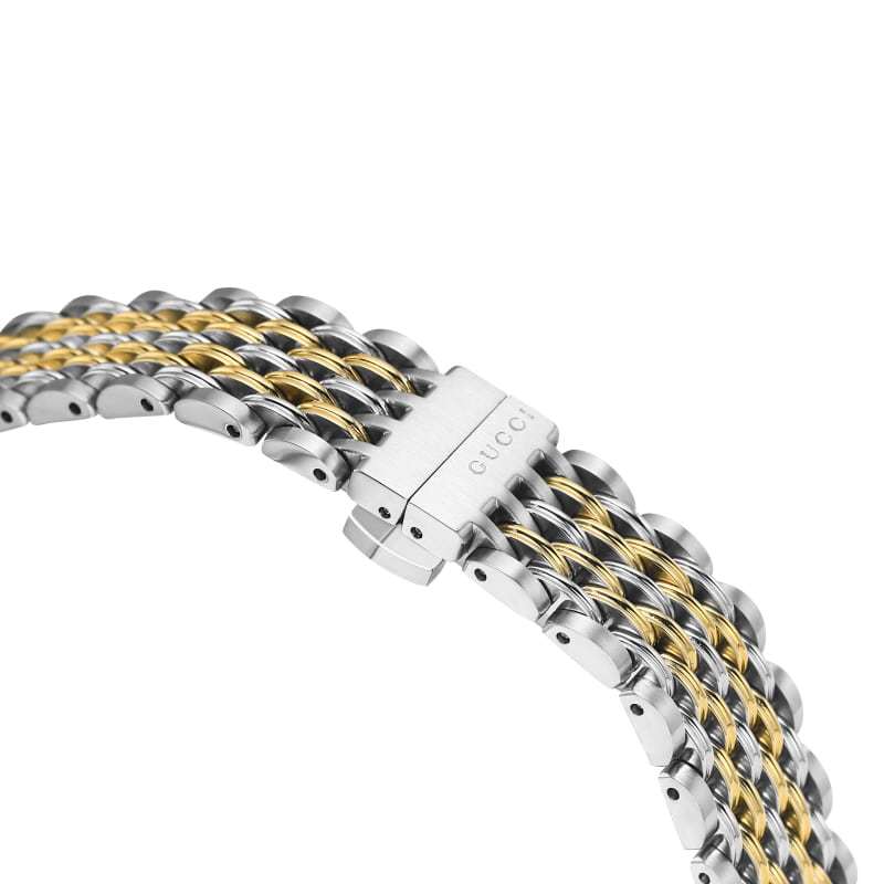 Gucci G Timeless Quartz Pink Dial Two Tone Steel Strap Watch For Women - YA1265030 Buy Now By Gucci