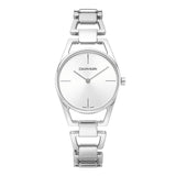 Calvin Klein Dainty Silver Dial Silver Steel Strap Watch for Women - K7L23146 Buy Now By Calvin Klein