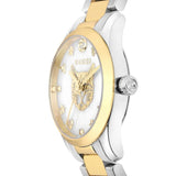 Gucci G Timeless Quartz Mother of Pearl Dial Two Tone Steel Strap Watch For Women - YA1265012 Buy Now By Gucci