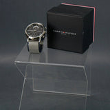 Tommy Hilfiger Kane Black Dial Silver Mesh Bracelet Watch for Men - 1710402 Buy Now By Tommy Hilfiger
