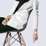 Coach Delancey White Dial White Leather Strap Watch for Women - 14502716 Buy Now By Coach