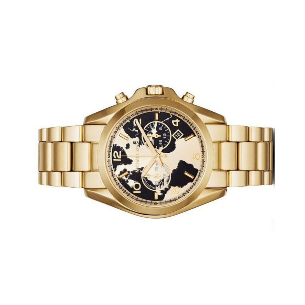 Michael Kors Bradshaw Stop Hunger Black Gold Dial Gold Steel Strap Watch for Women - MK6272 Buy Now By Michael Kors