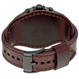 Fossil Nate Chronograph Brown Dial Brown Leather Strap Watch for Men - JR1511 Buy Now By Fossil