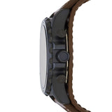 Fossil Nate Chronograph Brown Dial Brown Leather Strap Watch for Men - JR1511 Buy Now By Fossil