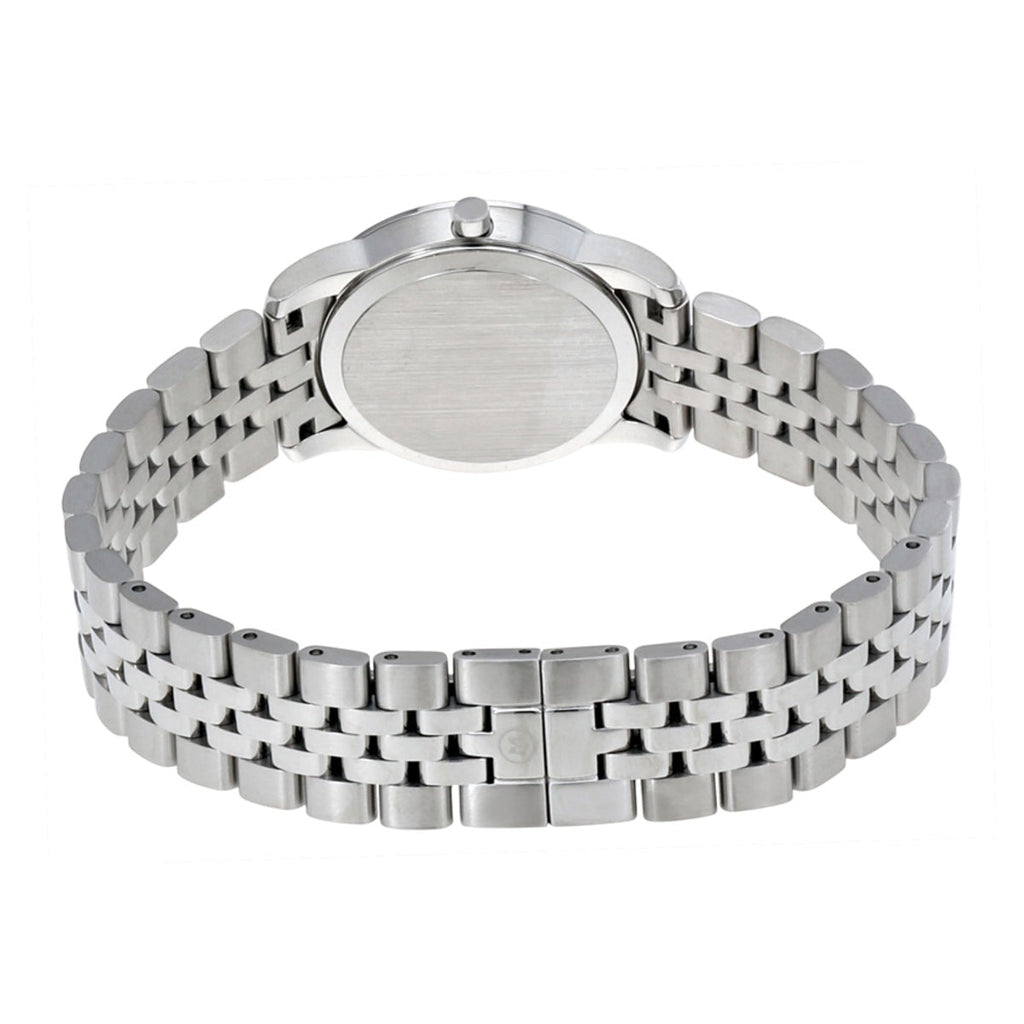 Movado Museum Classic Mother of Pearl Dial Silver Steel Strap Watch For Women - 0606612 Buy Now By Movado