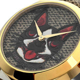 Gucci G-Timeless Brown Dial Brown Leather Strap Unisex Watch - YA1264057 Buy Now By Gucci