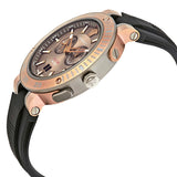 Versace V Extreme Chronograph Brown Tone Dial Black Rubber Strap Watch for Men - VCN030017 Buy Now By Versace