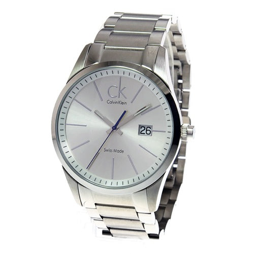 Calvin Klein Bold Silver Dial Silver Steel Strap Watch for Men - K2246120 Buy Now By Calvin Klein