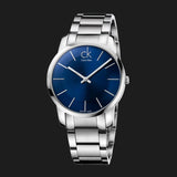 Calvin Klein City Blue Dial Silver Steel Strap Watch for Men - K2G2114N Buy Now By Calvin Klein