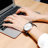 Calvin Klein City White Dial Black Leather Strap Watch For Men - K2G211C6 Buy Now By Calvin Klein