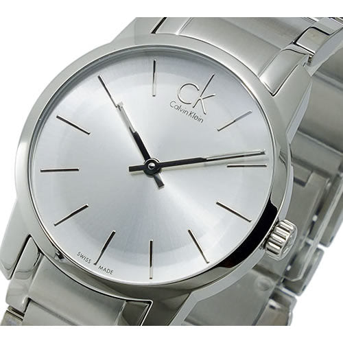 Calvin Klein City Silver Dial Silver Steel Strap Watch for Women - K2G23126 Buy Now By Calvin Klein