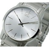 Calvin Klein City Silver Dial Silver Steel Strap Watch for Women - K2G23126 Buy Now By Calvin Klein