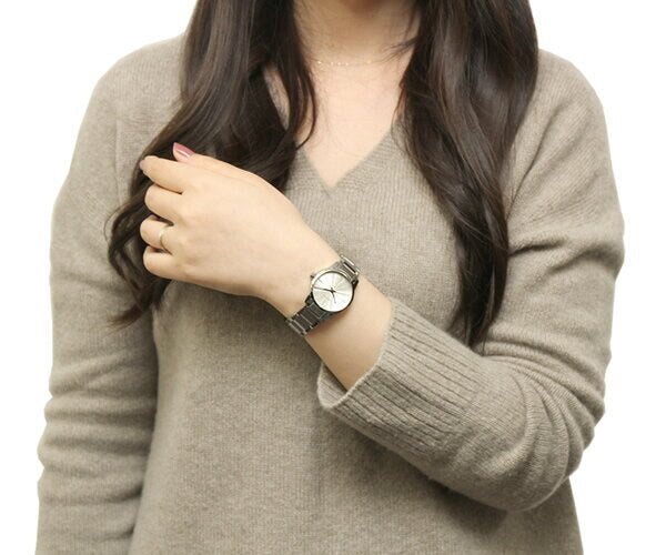 Calvin Klein City White Dial Silver Steel Strap Watch for Women - K2G23146 Buy Now By Calvin Klein