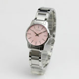 Calvin Klein City Pink Mother of Pearl Dial Stainless Steel Strap Watch For Women - K2G2314E Buy Now By Calvin Klein