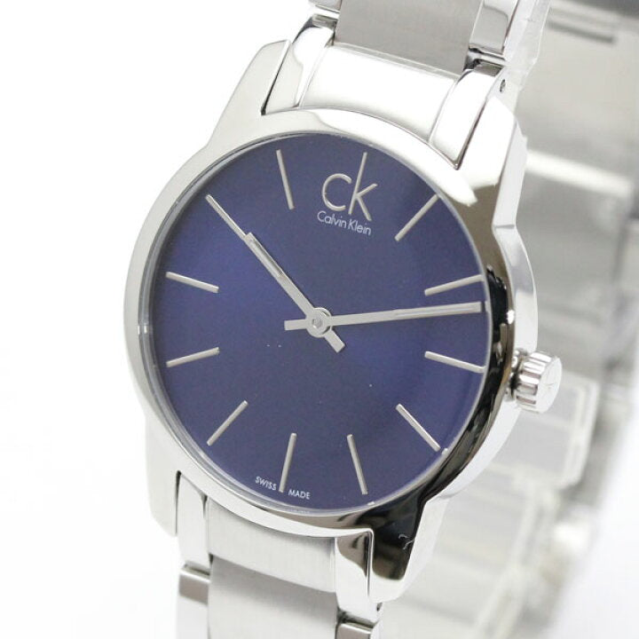 Calvin Klein City Blue Dial Silver Steel Strap Watch for Women - K2G2314N Buy Now By Calvin Klein