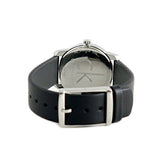 Calvin Klein City Silver Dial Black Leather Strap Watch For Women - K2G231C6 Buy Now By Calvin Klein