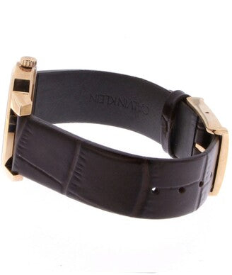 Calvin Klein City White Mother of Pearl Dial Brown Leather Strap Watch for Women - K2G23620 Buy Now By Calvin Klein