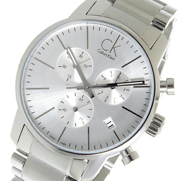 Calvin Klein City White Dial Silver Steel Strap Watch for Men - K2G27146 Buy Now By Calvin Klein