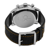Calvin Klein City Chronograph Black Dial Black Leather Strap Watch for Men - K2G271C1 Buy Now By Calvin Klein