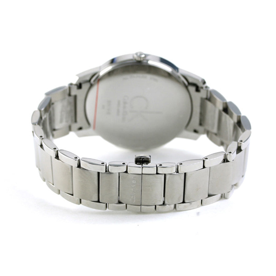 Calvin Klein City Black Dial Silver Steel Strap Watch for Men - K2G2G141 Buy Now By Calvin Klein