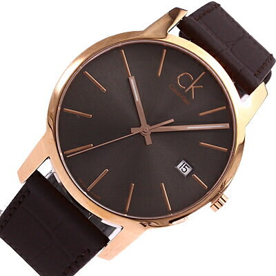 Calvin Klein City Chronograph Brown Dial Brown Leather Strap Watch for Men - K2G2G6G3 Buy Now By Calvin Klein