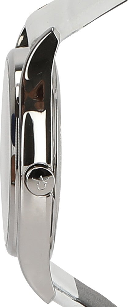 Calvin Klein Skirt White Dial White Leather Strap Watch for Women - K2U231K6 Buy Now By Calvin Klein