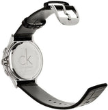 Calvin Klein Skirt Chronograph Black Dial Black Leather Strap Watch for Men - K2U291C1 Buy Now By Calvin Klein