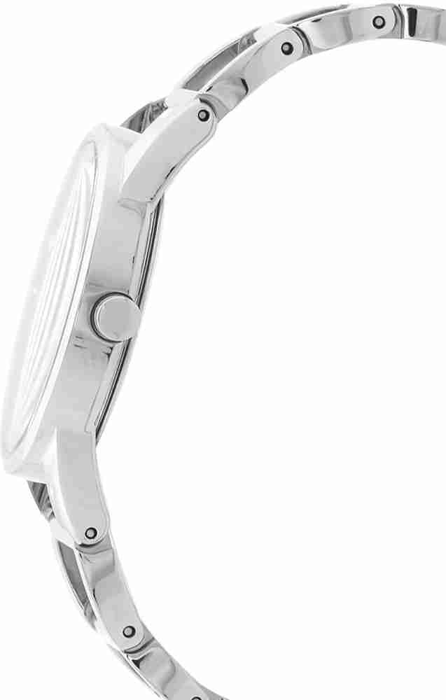 Calvin Klein Stately Black Dial Silver Steel Strap Watch for Women - K3G23121 Buy Now By Calvin Klein