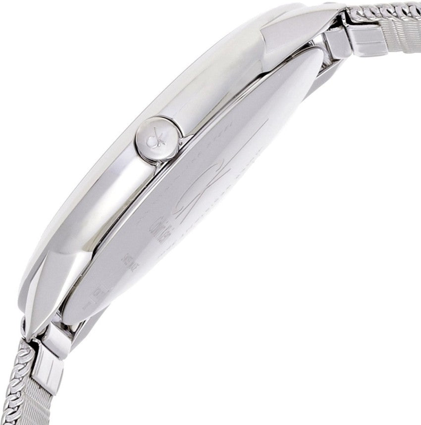 Calvin Klein Minimal Silver Dial Silver Mesh Bracelet Watch for Men - K3M21126 Buy Now By Calvin Klein