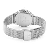 Calvin Klein Minimal White Dial Silver Mesh Bracelet Watch for Women - K3M2212Y Buy Now By Calvin Klein