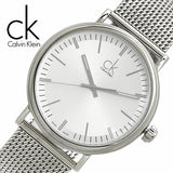 Calvin Klein Surround Silver Dial Silver Mesh Bracelet Watch for Men - K3W21126 Buy Now By Calvin Klein