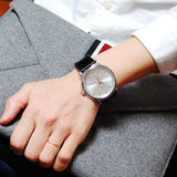 Calvin Klein Surround Silver Dial Black Leather Strap Watch for Men - K3W211C6 Buy Now By Calvin Klein