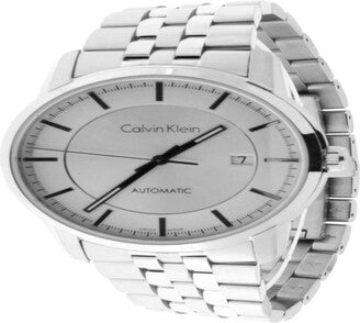 Calvin Klein Infinity Automatic Silver Dial Silver Steel Strap Watch for Men - K5S34146 Buy Now By Calvin Klein