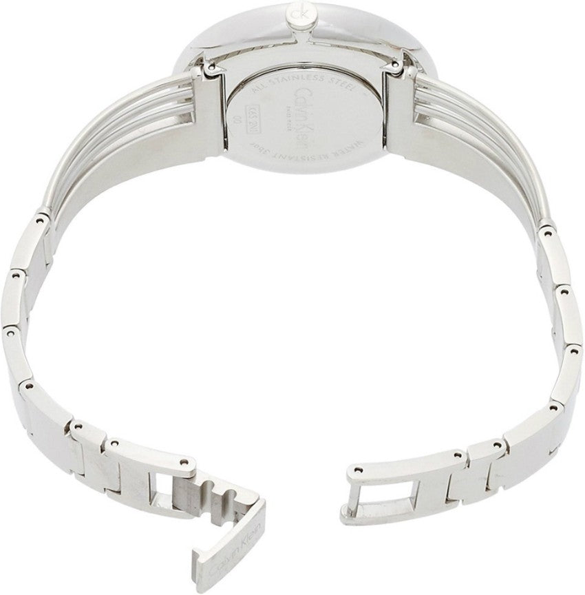 Calvin Klein Drift Silver Dial Silver Steel Strap Watch for Women - K6S2N116 Buy Now By Calvin Klein