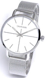 Calvin Klein Even Quartz White Dial Silver Steel Strap Watch for Women - K7B21126 Buy Now By Calvin Klein