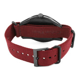 Calvin Klein Tone Maroon Dial Maroon NATO Strap Watch for Men - K7K514UP Buy Now By Calvin Klein