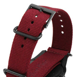 Calvin Klein Tone Maroon Dial Maroon NATO Strap Watch for Men - K7K514UP Buy Now By Calvin Klein