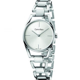 Calvin Klein Dainty Silver Dial Silver Steel Strap Watch for Women - K7L23146 Buy Now By Calvin Klein