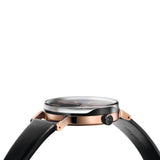 Calvin Klein Boost Black Dial Black Leather Strap Watch for Men - K7Y21TCZ Buy Now By Calvin Klein