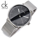Calvin Klein High Noon Black Dial Silver Mesh Bracelet Watch for Men - K8M21121 Buy Now By Calvin Klein