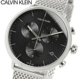 Calvin Klein High Noon Chronograph Black Dial Silver Mesh Bracelet Watch for Men - K8M27121 Buy Now By Calvin Klein
