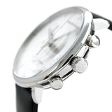 Calvin Klein High Noon Chronograph White Dial Black Leather Strap Watch for Men - K8M271C6 Buy Now By Calvin Klein