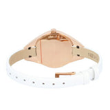 Calvin Klein Rebel White Grey Dial White Leather Strap Watch for Women - K8P236L6 Buy Now By Calvin Klein