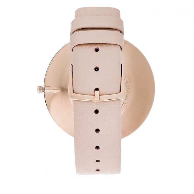 Calvin Klein Full Moon Silver Dial Pink Leather Stap Watch for Women - K8Y236Z6 Buy Now By Calvin Klein