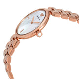 Emporio Armani Arianna Analog Mother of Pearl Dial Rose Gold Steel Strap Watch For Women - AR11196 Buy Now By Emporio Armani